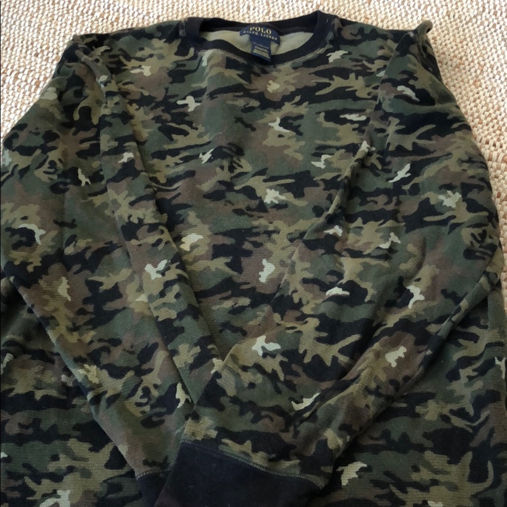 Ralph Lauren Polo long Sleeve camouflage